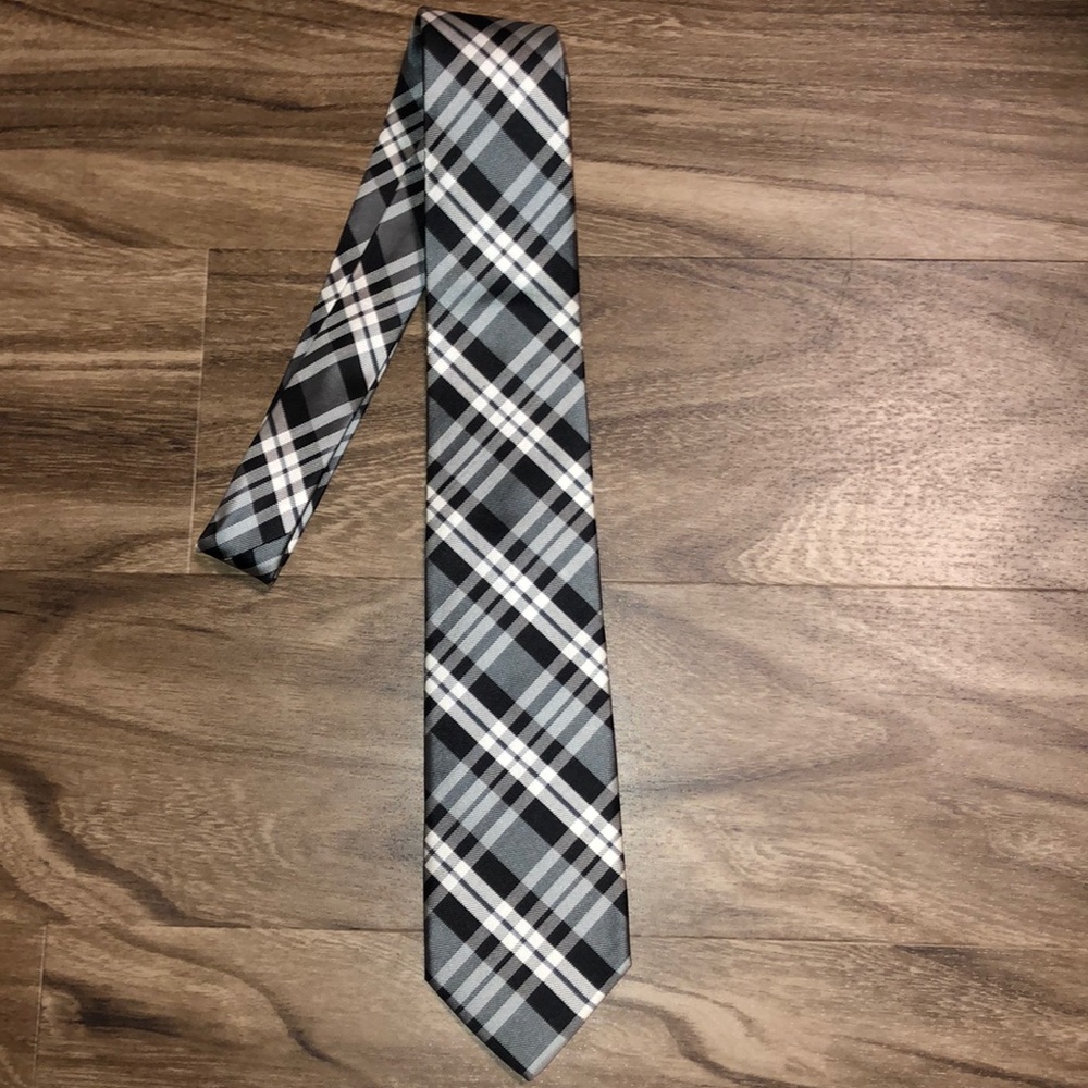 Uomo plaid tie